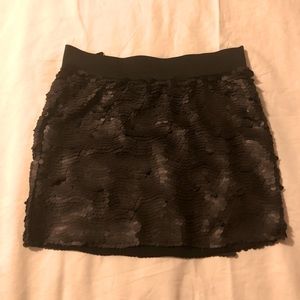 Mango Matte Sequins Mini Skirt
